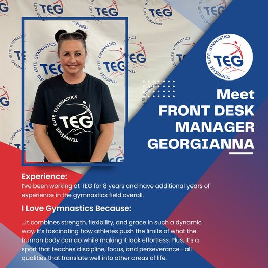 Georgianna - Tennessee Elite Gymnastics Staff
