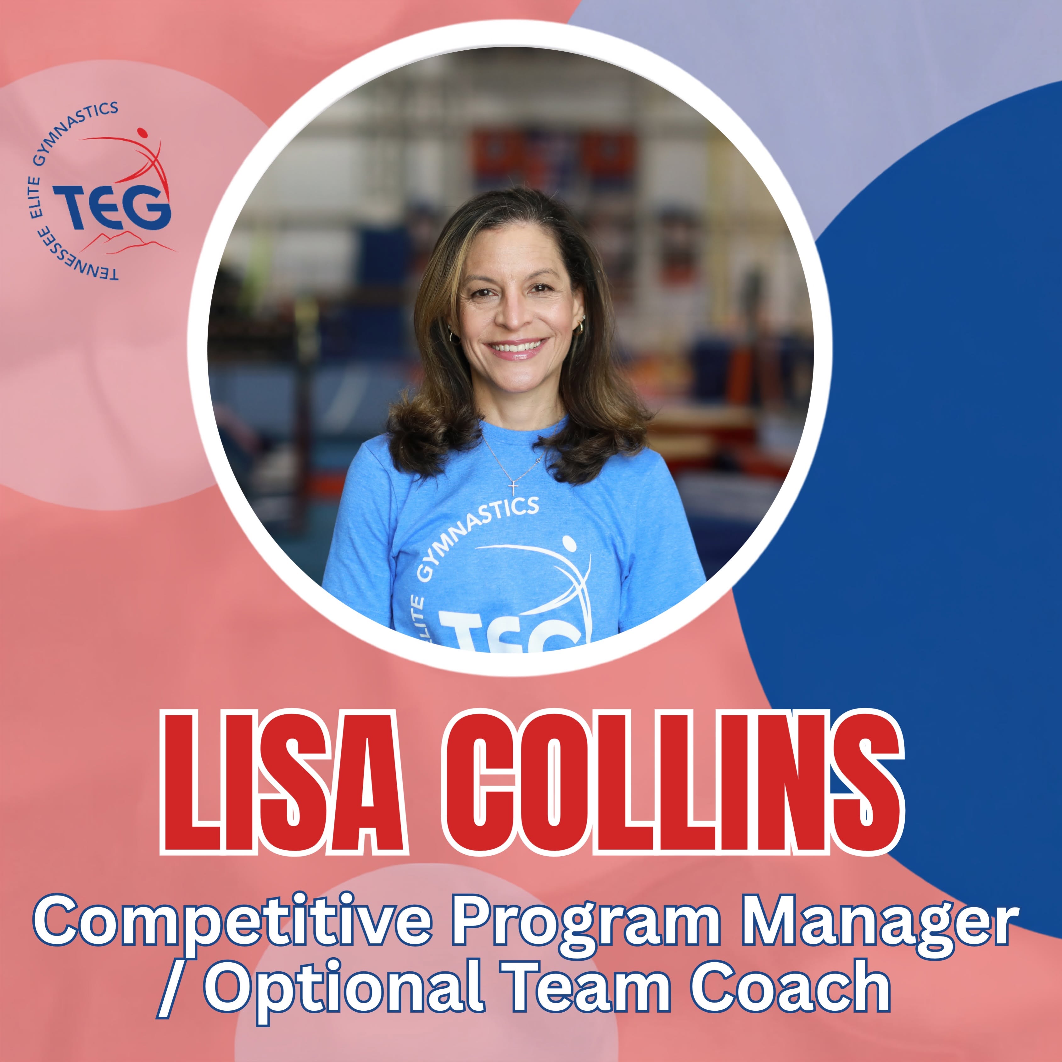 Coach Lisa Collins at Tennessee Elite Gymnastics